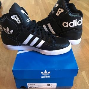 Adidas high tops!